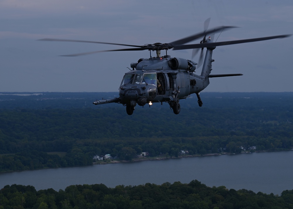 DM’s HH-60Gs fly last mission