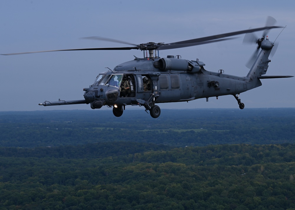 DM’s HH-60Gs fly last mission