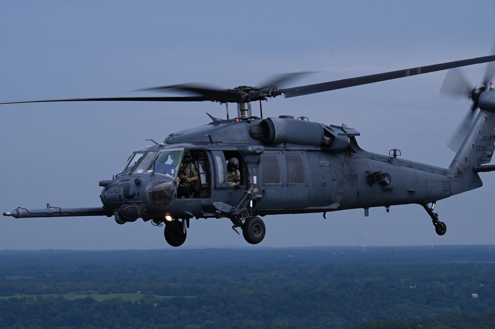 DM’s HH-60Gs fly last mission