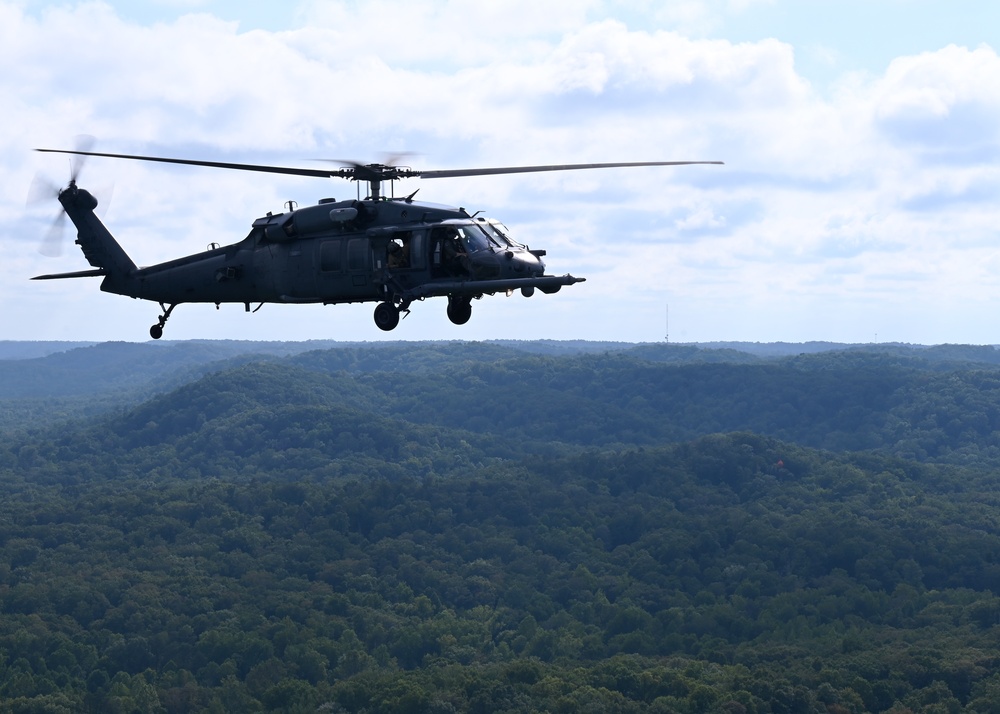 DM’s HH-60Gs fly last mission