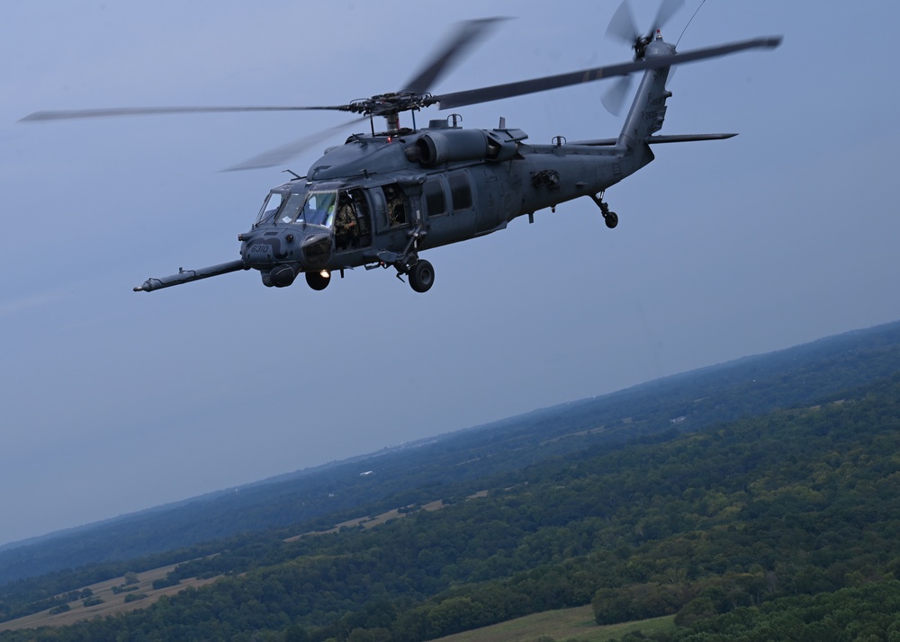 DM’s HH-60Gs fly last mission