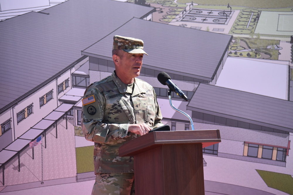 Army engineers break ground on third elementary school for largest overseas U.S. military installation