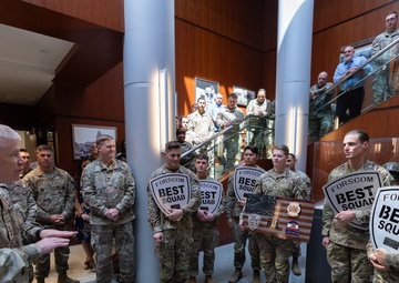 USARCENT Best Squad wins FORSCOM competition through embodying the Army’s NCO Strategy and TiMS