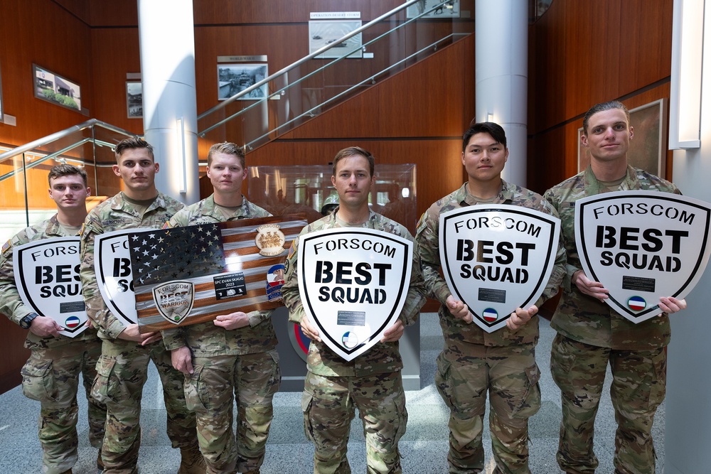 USARCENT Best Squad wins FORSCOM competition through embodying the Army’s NCO Strategy and TiMS