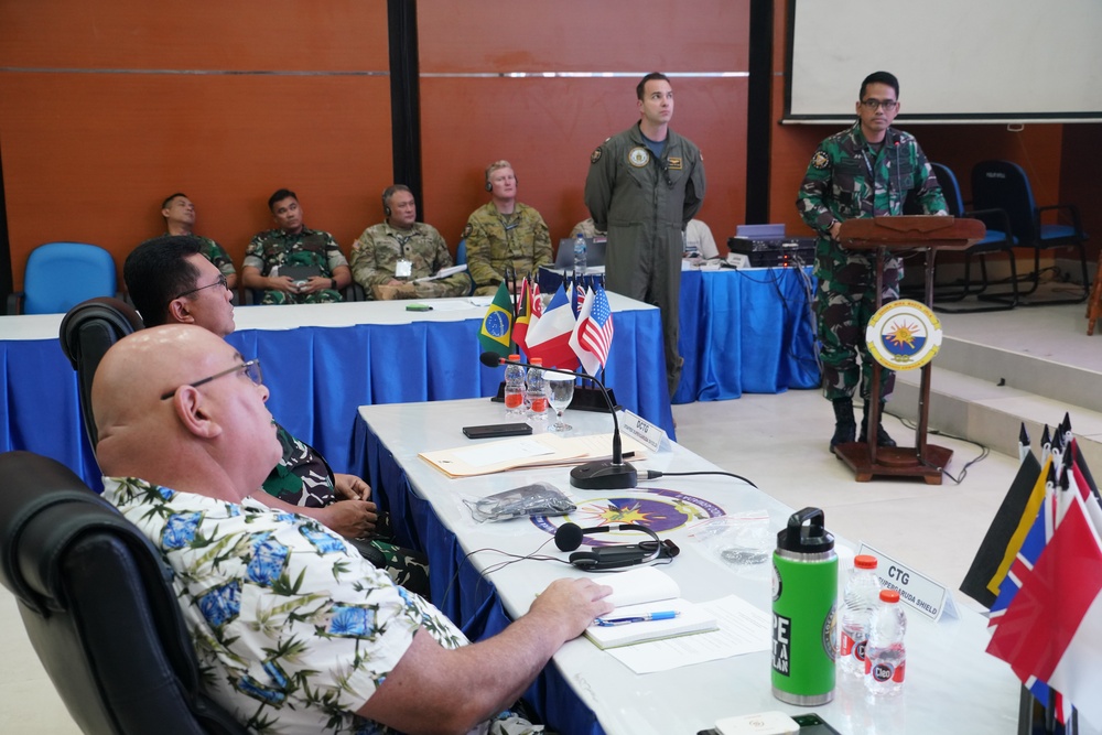 Super Garuda Shield Operational Planning Staff Exercise conducts mission analysis brief and Course of Action (COA) development