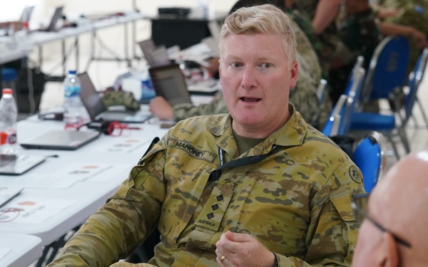 Super Garuda Shield Operational Planning Staff Exercise conducts mission analysis brief and Course of Action (COA) development