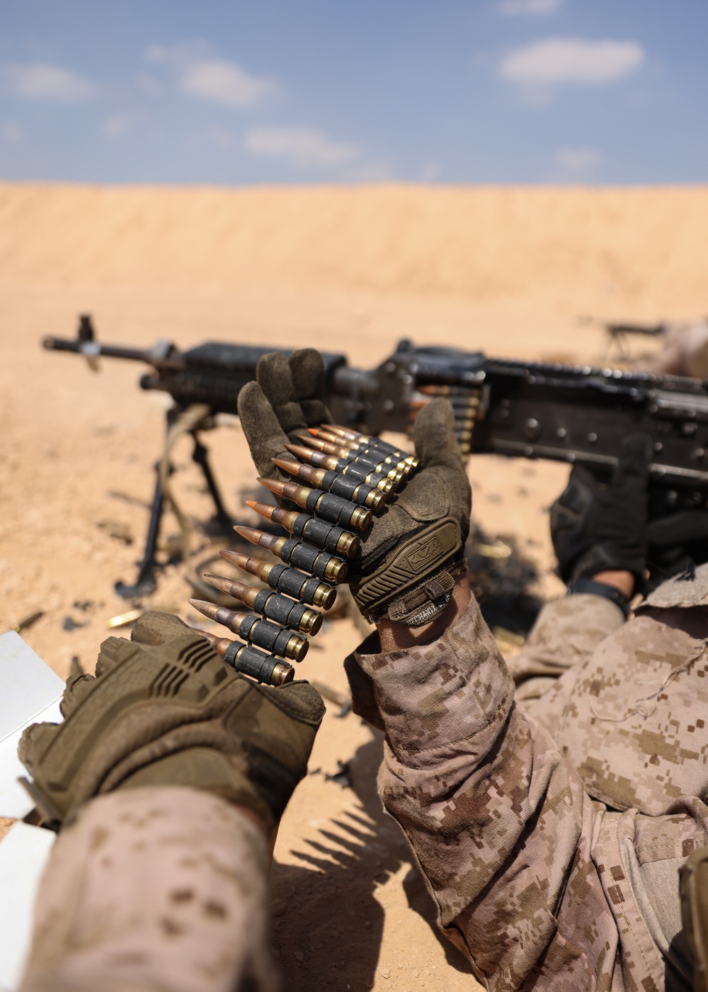 Bright Star 23: 4th Amphibious Assault Battalion Machine Gun Range