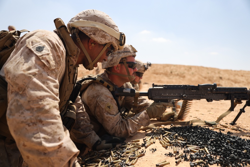 Bright Star 23: 4th Amphibious Assault Battalion Machine Gun Range