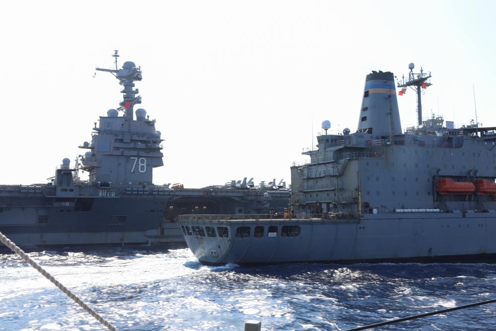 Ford Conducts Underway Replenishment