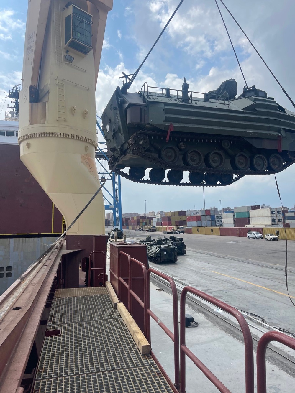 Logistics On The Move At Exercise Bright Star 2023