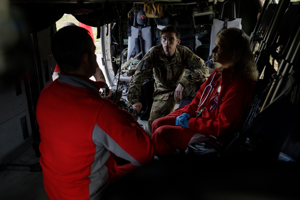 Task Force Ivy, Estonian hospital's medevac training exercise boosts medical readiness in Baltics