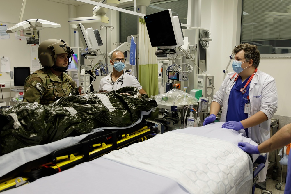 Task Force Ivy, Estonian hospital's medevac training exercise boosts medical readiness in Baltics