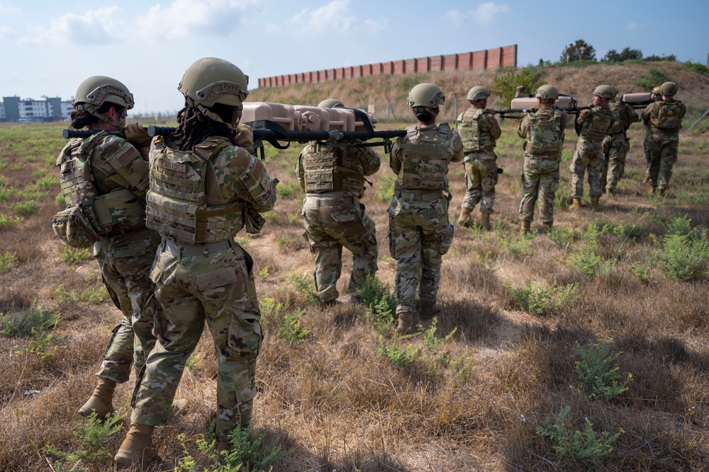 39th SFS members participate in Newcomers Orientation Course