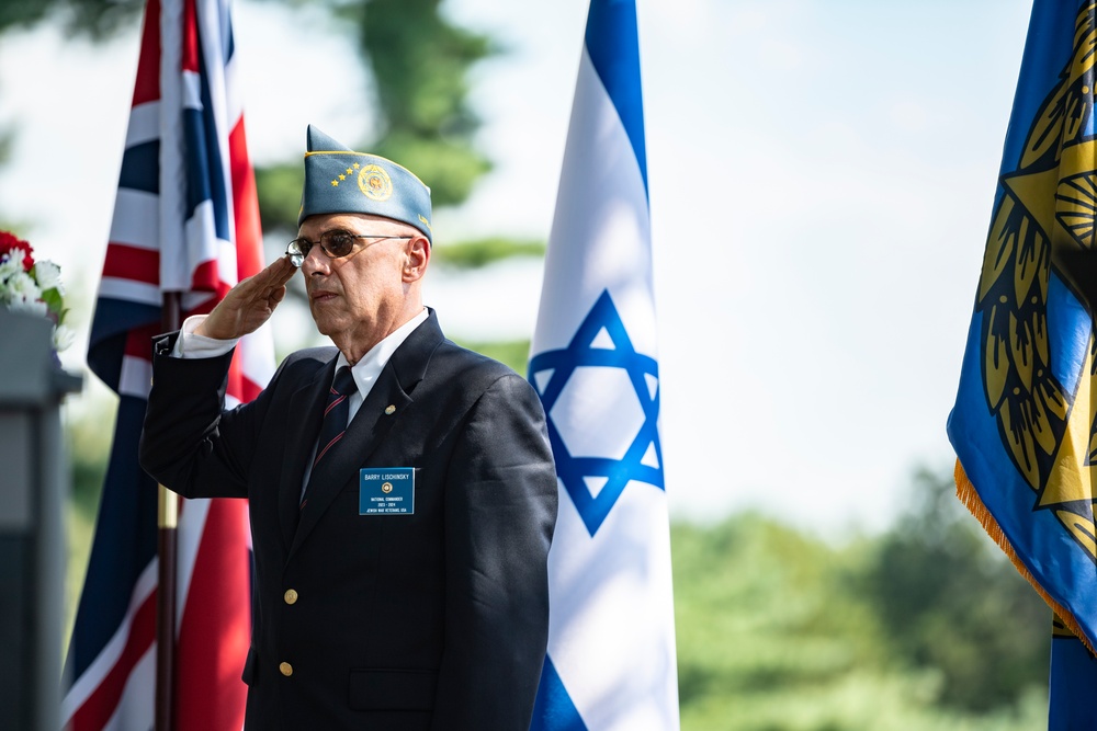 79th Anniversary Memorial Ceremony for Maj. Gen. Orde Wingate in Section 12