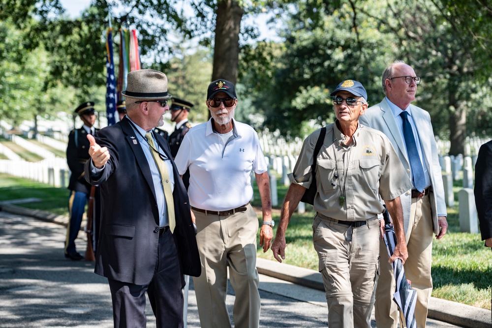 79th Anniversary Memorial Ceremony for Maj. Gen. Orde Wingate in Section 12