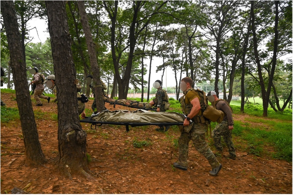 U.S., ROK special operators enhance resiliency via advanced tactical combat care training