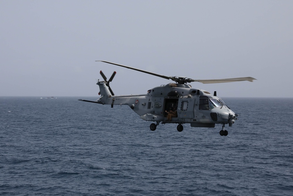 USS Thomas Hudner, French Navy Sail in the Arabian Gulf
