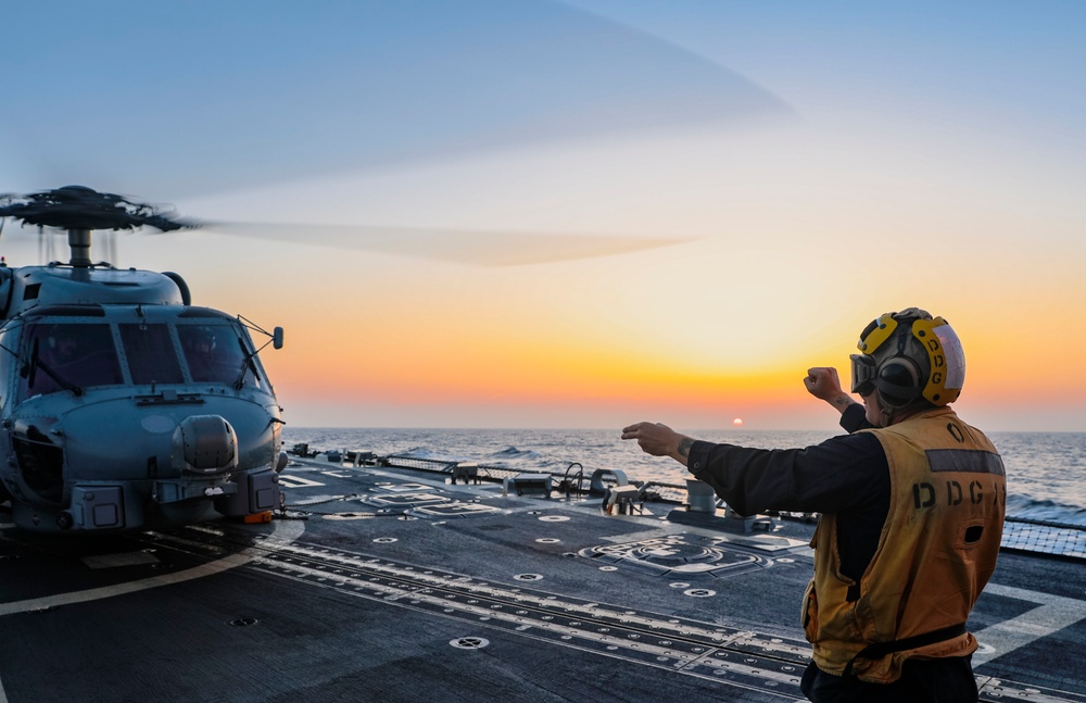 HSM 79 Flight Operations Onboard USS Paul Ignatius