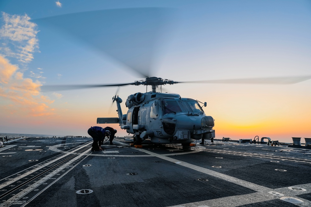 HSM 79 Flight Operations Onboard USS Paul Ignatius