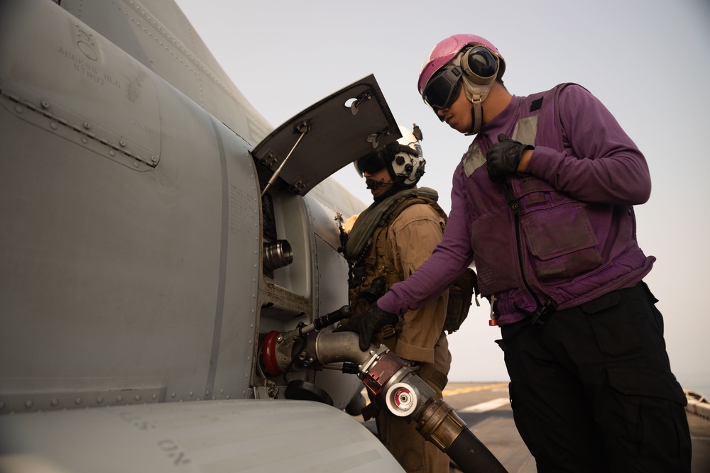 USS Bataan Flight Operations