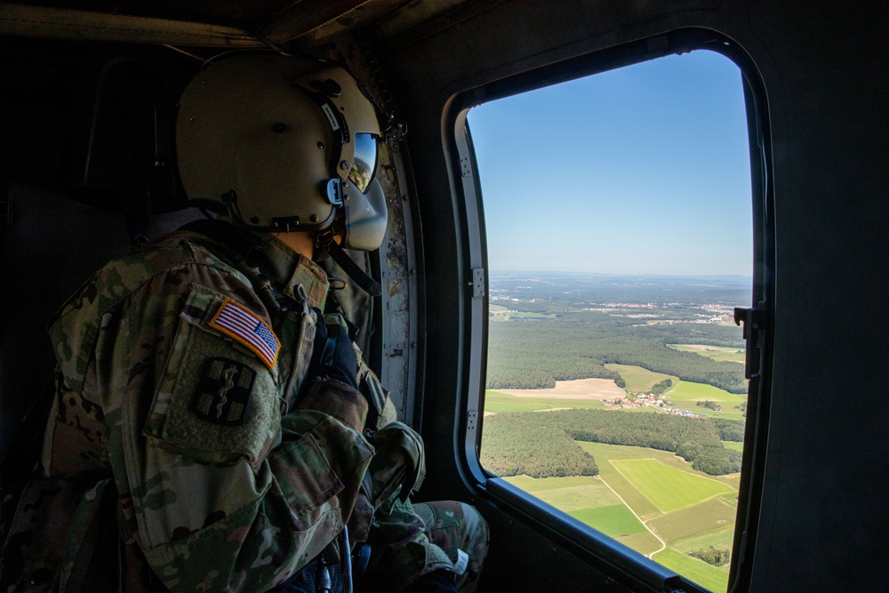 Pilots train for MEDEVAC during Saber Junction 23