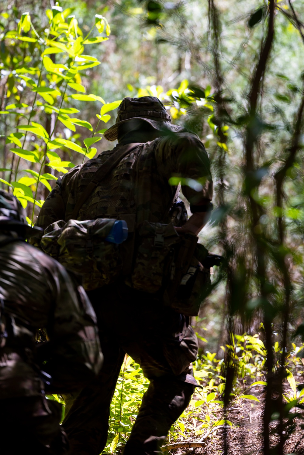 Marine Raiders train on tracking and countertracking