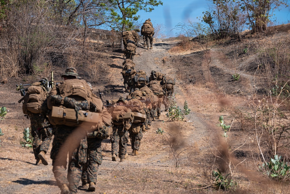 MRF-D Marines act as opposing force during Super Garuda Shield 2023