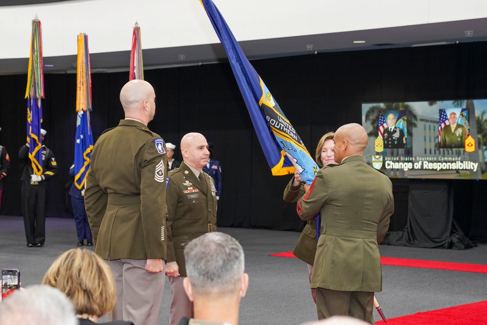 Sgt. Major Rafael Rodriguez assumes duties as U.S. Southern Command’s Senior Enlisted Leader