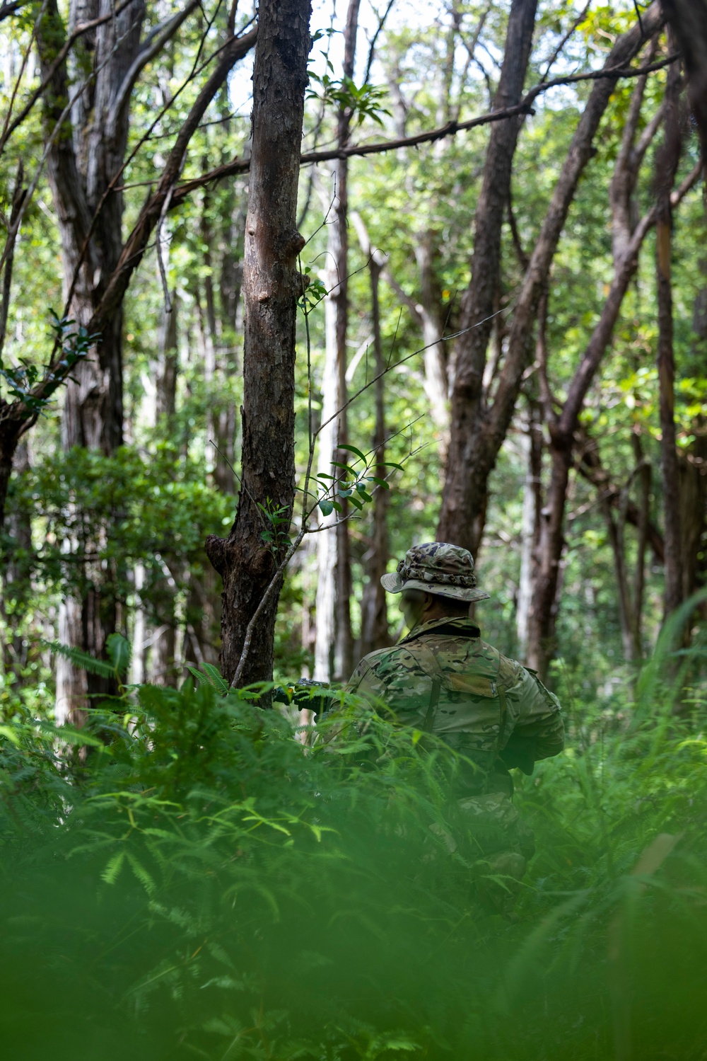 Marine Raiders conduct tracking training