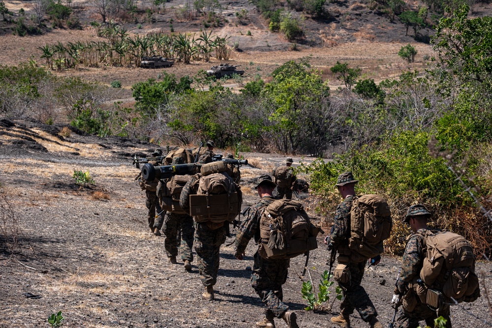 MRF-D Marines act as opposing force during Super Garuda Shield 2023