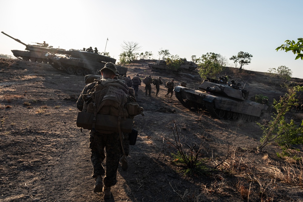 MRF-D Marines act as opposing force during Super Garuda Shield 2023