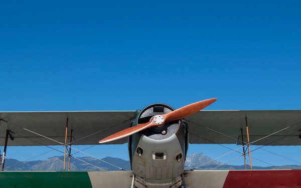 Italian Air Force 100th anniversary historical flyover