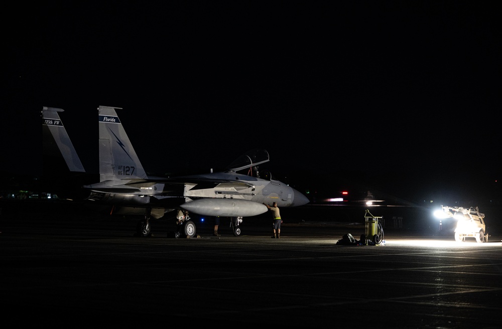Relampago VIII / ADLA 2023; 125th FW night ops