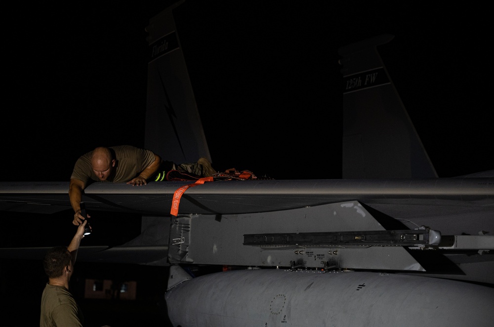Relampago VIII / ADLA 2023; 125th FW night ops