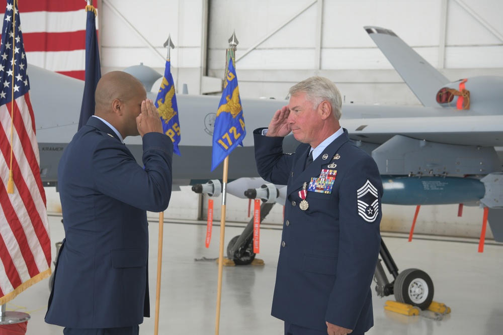 DVIDS - Images - 110th Wing Chief retires, over 30 years of dedicated ...