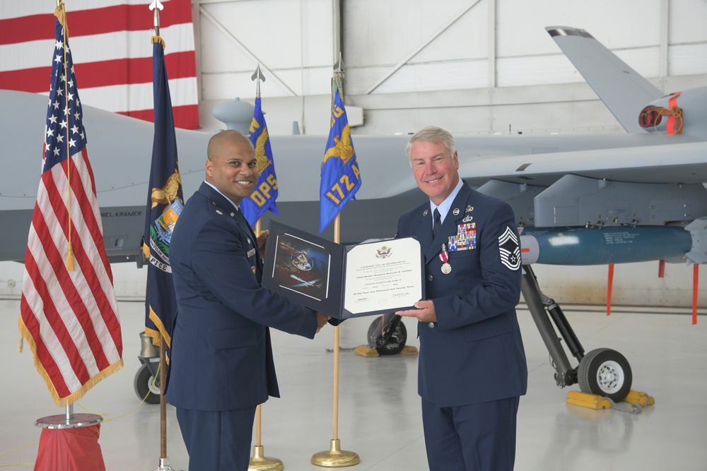 DVIDS - Images - 110th Wing Chief retires, over 30 years of dedicated ...