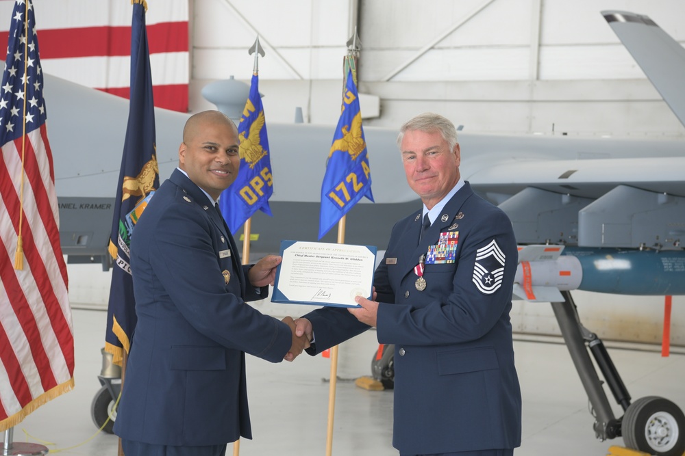 DVIDS - Images - 110th Wing Chief retires, over 30 years of dedicated ...