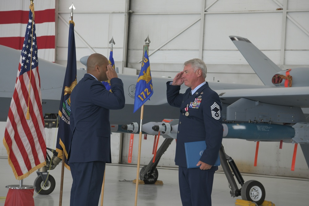 110th Wing Chief retires, over 30 years of dedicated military service