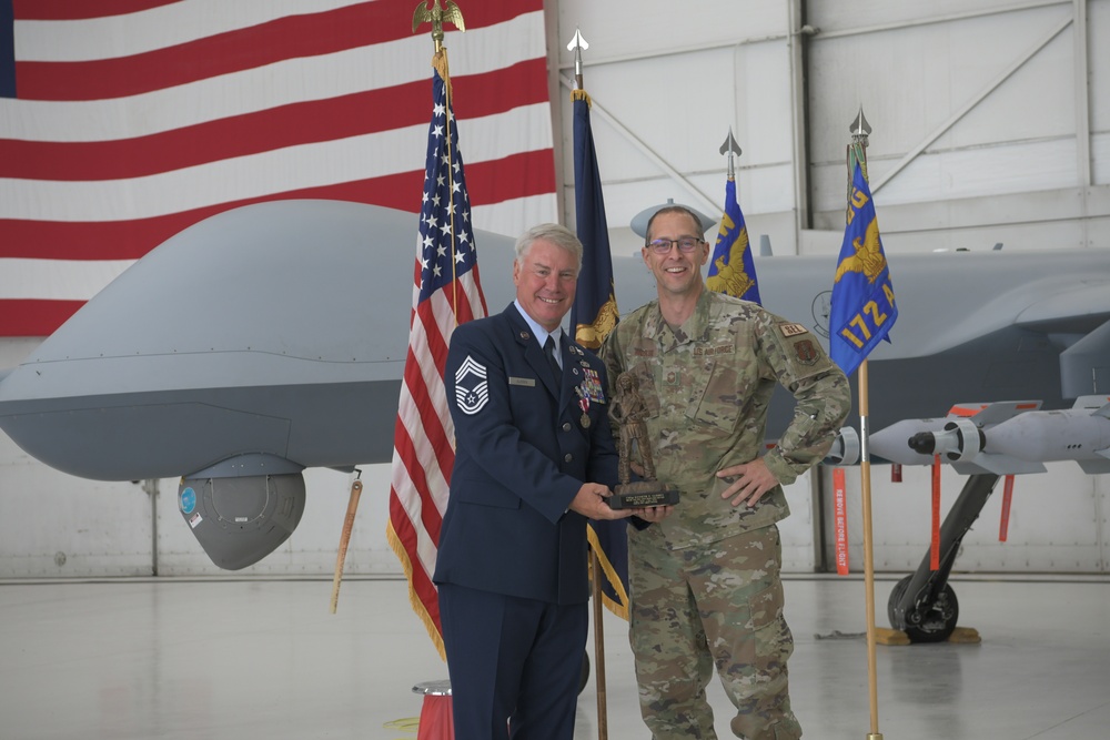 110th Wing Chief retires, over 30 years of dedicated military service