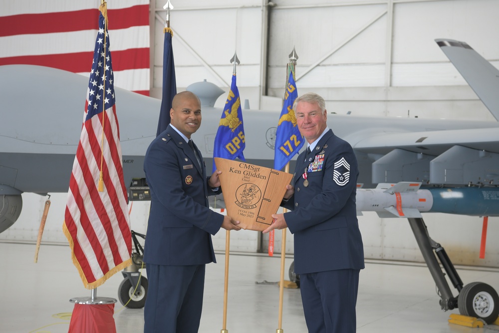 110th Wing Chief retires, over 30 years of dedicated military service