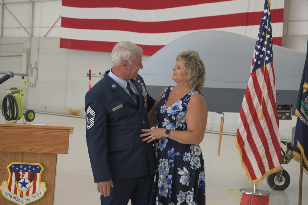 110th Wing Chief retires, over 30 years of dedicated military service