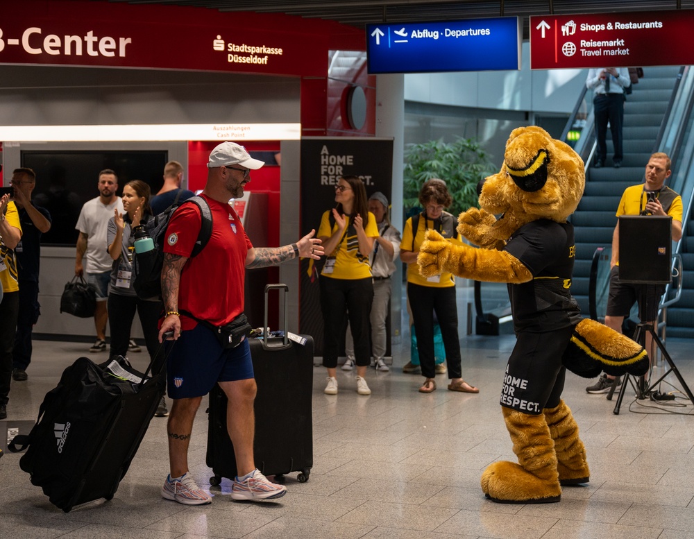 Team U.S. Invictus Games | Dusseldorf Arrival
