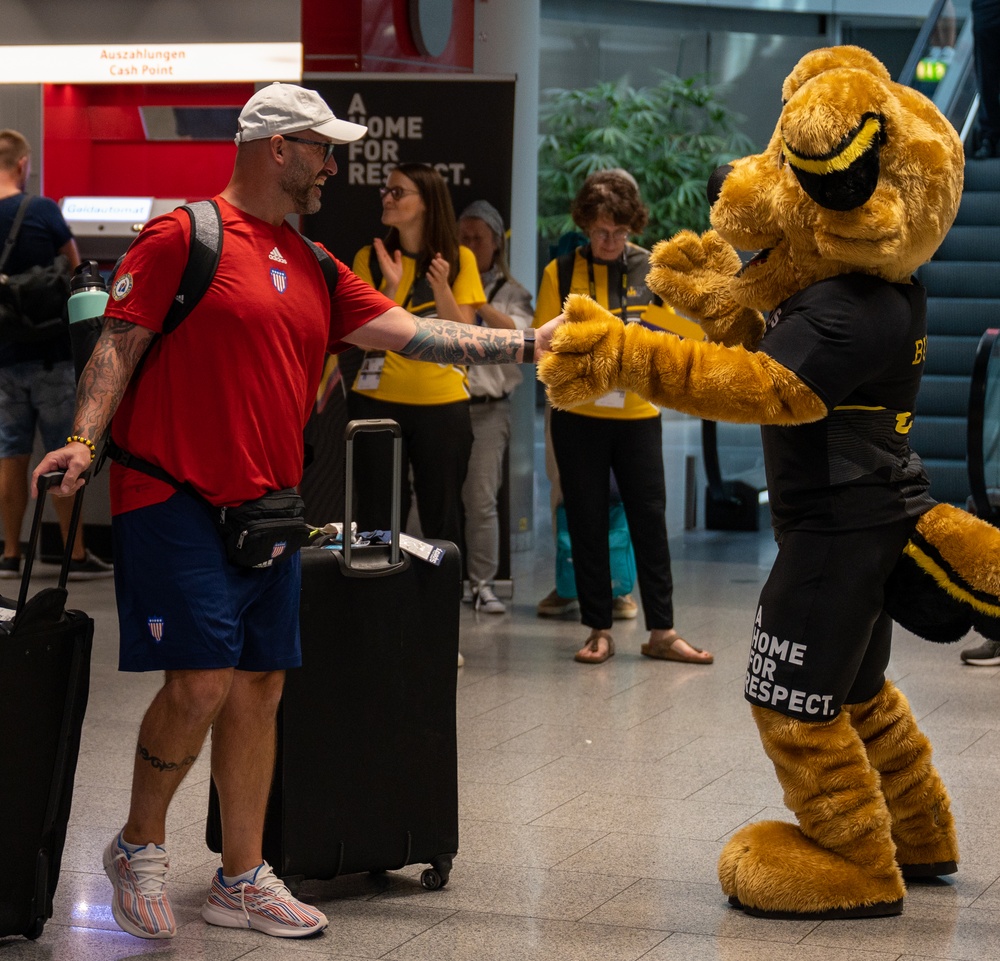 Team U.S. Invictus Games | Dusseldorf Arrival