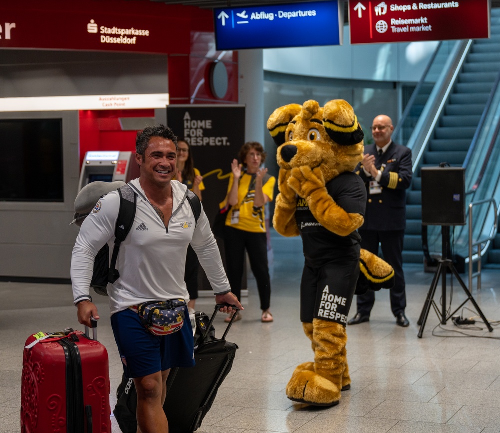 Team U.S. Invictus Games | Dusseldorf Arrival
