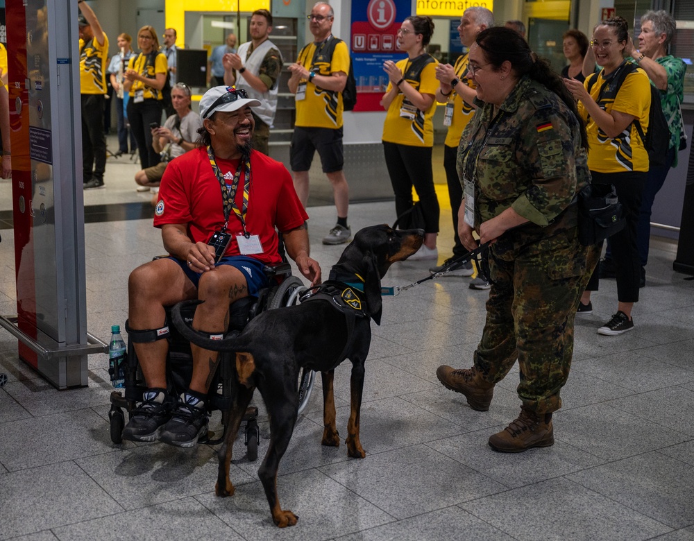 Team U.S. Invictus Games | Dusseldorf Arrival