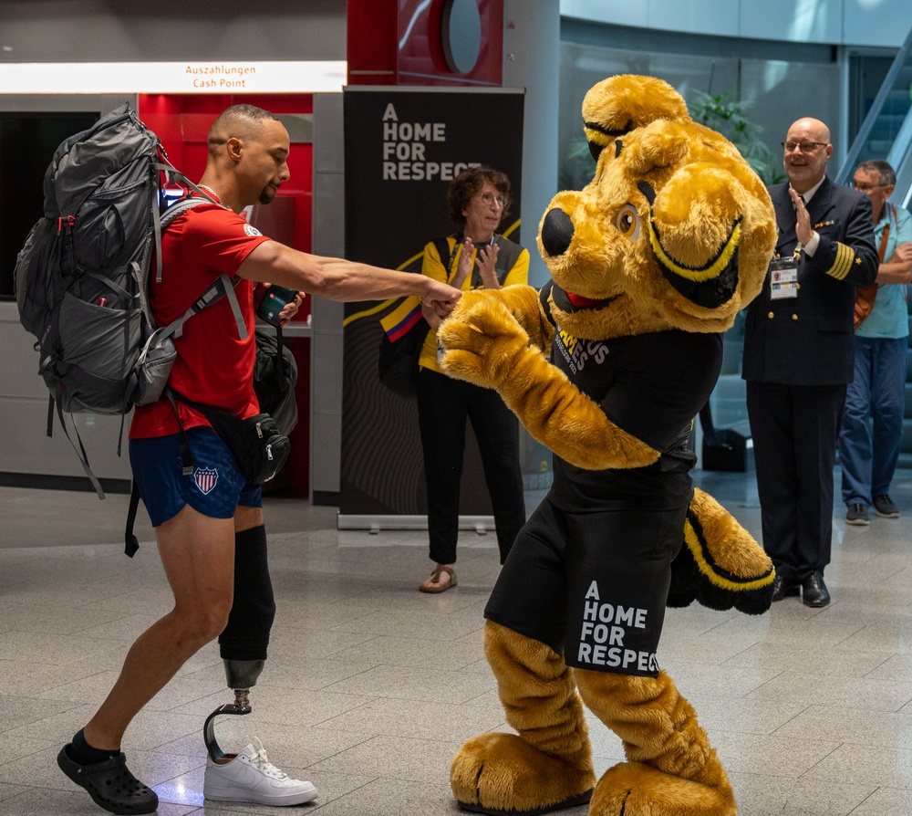 Team U.S. Invictus Games | Dusseldorf Arrival