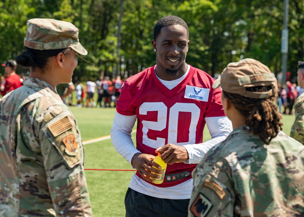 The Ohio National Guard: Cleveland Browns 'salute' military service  members, veterans