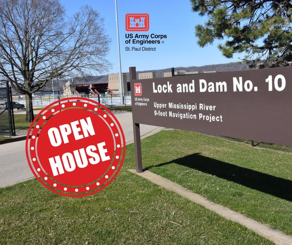 Corps of Engineers hosts open house at Lock and Dam 10