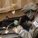 Army Spc. Jean Cruz pulls security