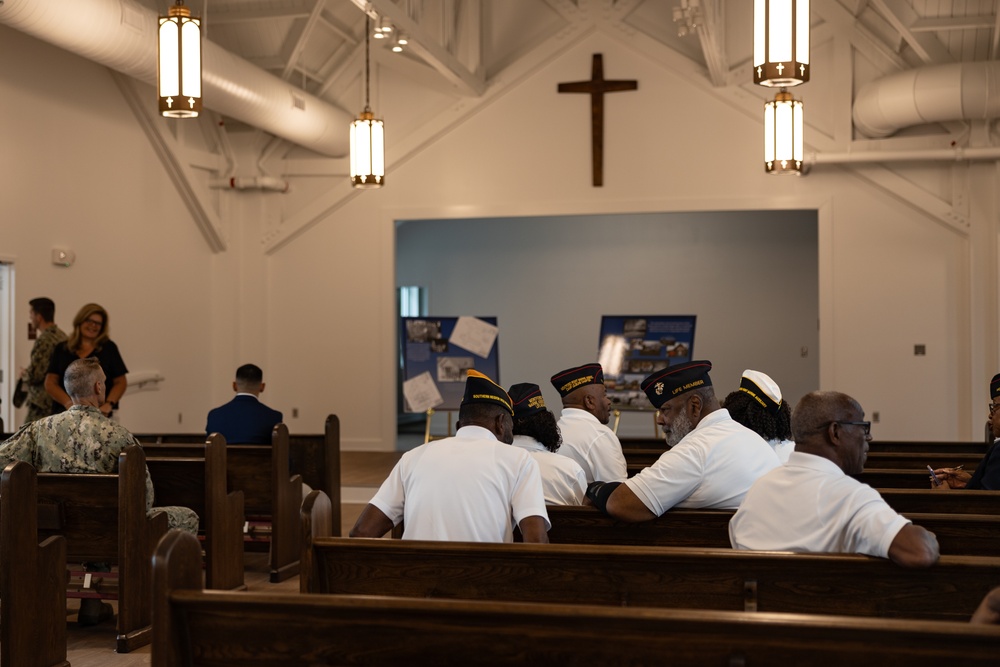 Camp Johnson Chapel Ribbon Cutting Ceremony